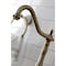 Kingston Brass KS7753TALBS Bridge Kitchen Faucet with Brass Sprayer, Antique Brass KS7753TALBS - alternate 3